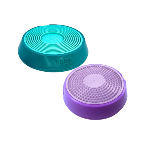 KONG Licks Spinz - Purple - 15 x 15 x 4 cm