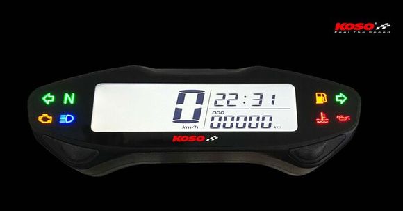 Koso speed counter DB ex-03 Approved universal killRef: KOS00034A / 1114970