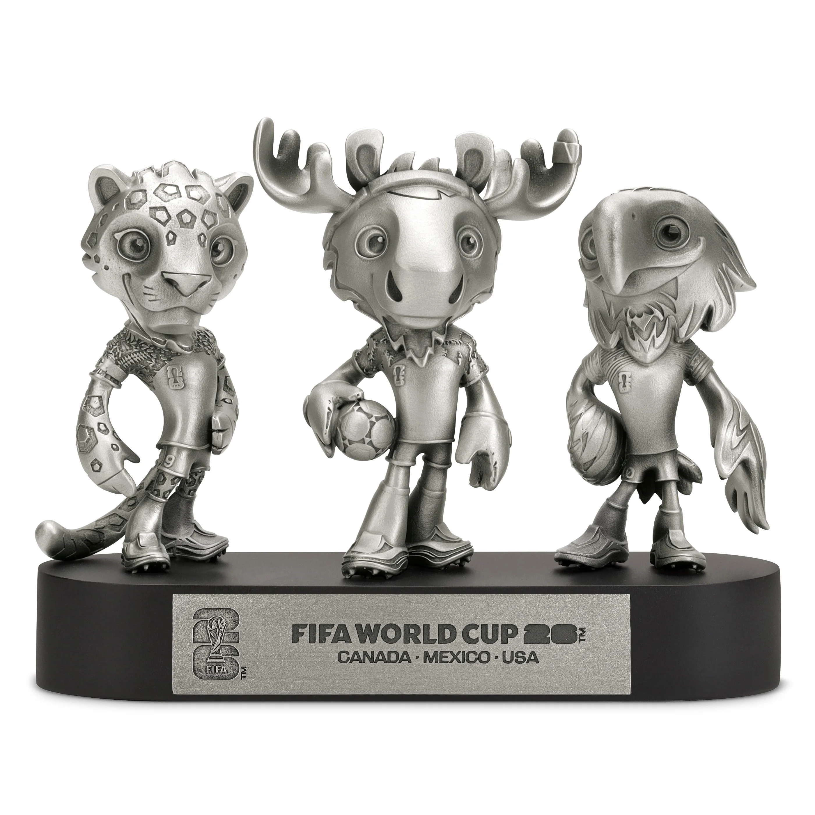 2026 Soccer Fan Collection Mascot Set