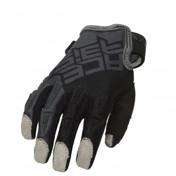 Acerbis MX XK GREY/BLACK cross gloves - Gray / BlackRef: AE3130