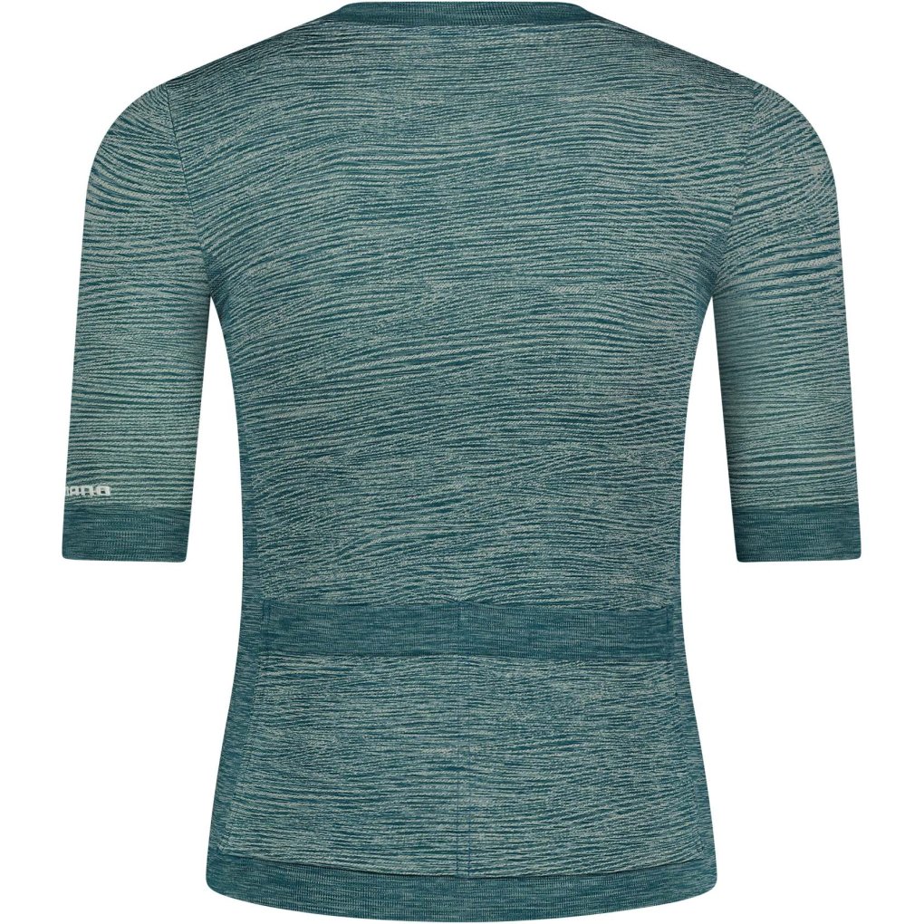 Shimano Evolve Terra Seamless Short Sleeves Jersey Men - deep ocean