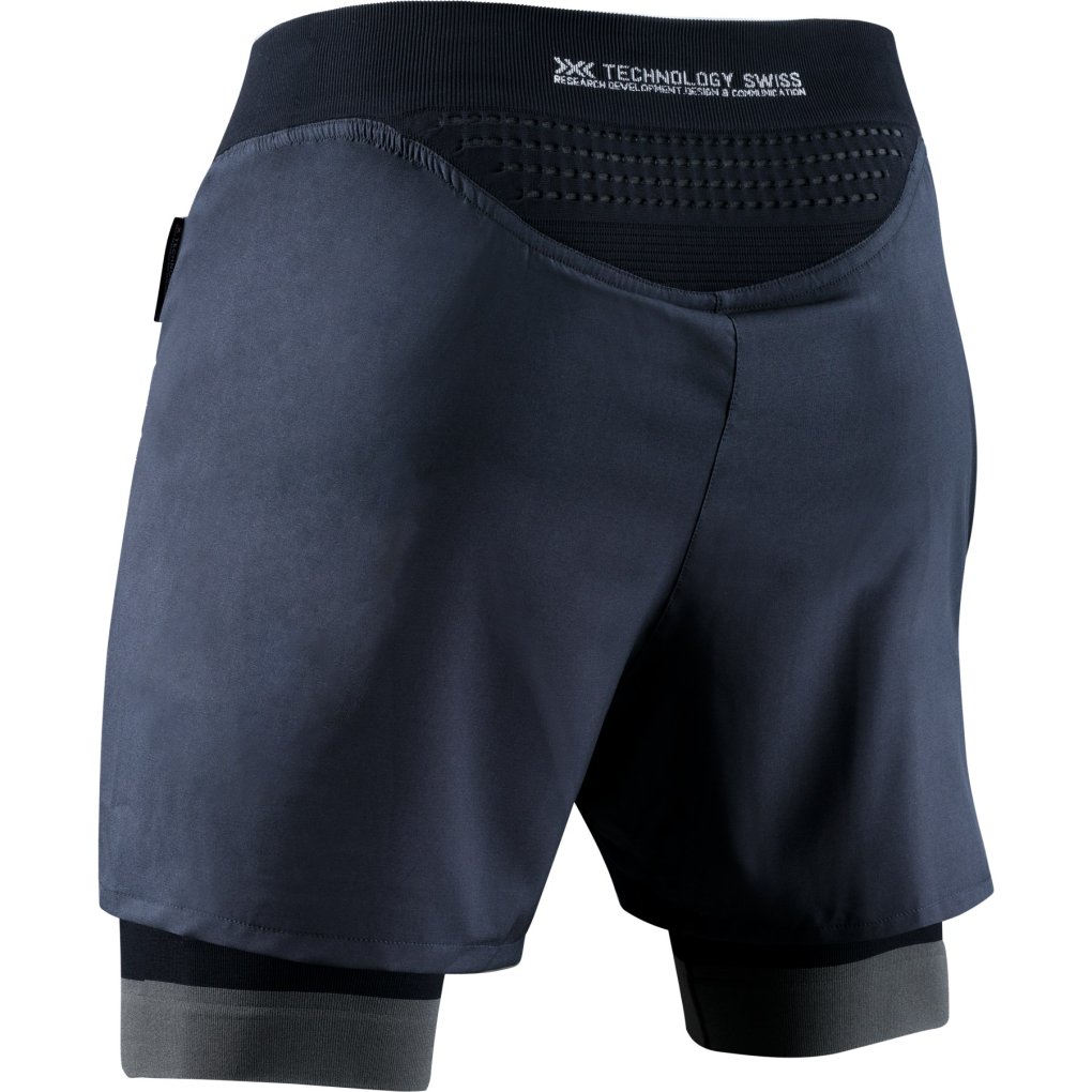 X-Bionic Effektor 4D Streamlite 2-in-1 Running Shorts Women - opal black
