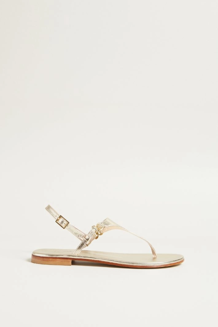 Thong sandals - GOLD