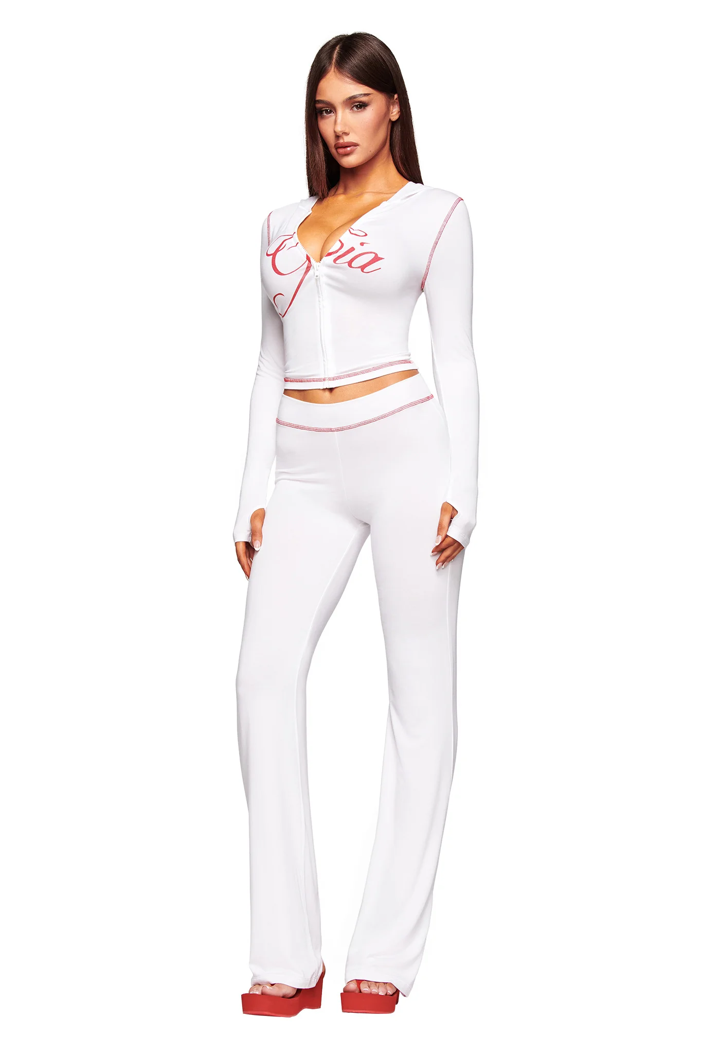 Blare Trackpant - White