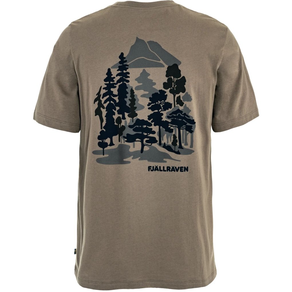 Fjällräven Swedish Forest T-Shirt Men - suede brown