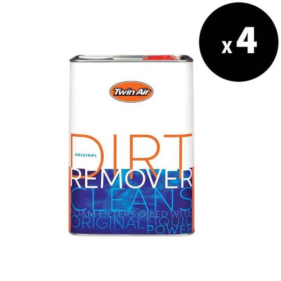 Nettoyant filtre à air Twin air à Liquid Dirt Remover - Bidon 4L x4 UniverselRef : TA00544A / 3064931