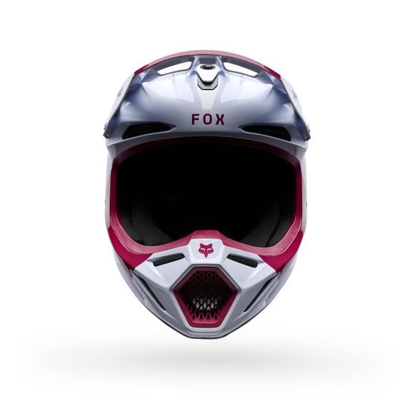 Fox V3 TINE 2026 cross helmet - Red / WhiteRef: FX6544