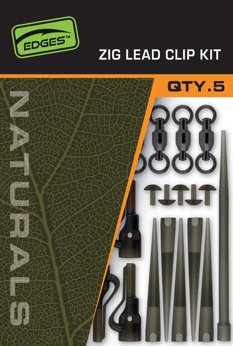Fox EDGES™ Naturals Zig Lead Clip Kit