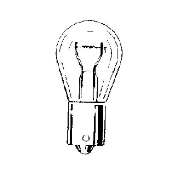 Hert stop bulb 1 wire 12v-10w ba15s universalRef: 200341