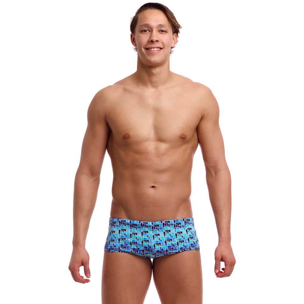 Funky Trunks Sidewinder Eco Swim Trunks Men - Jack Stack