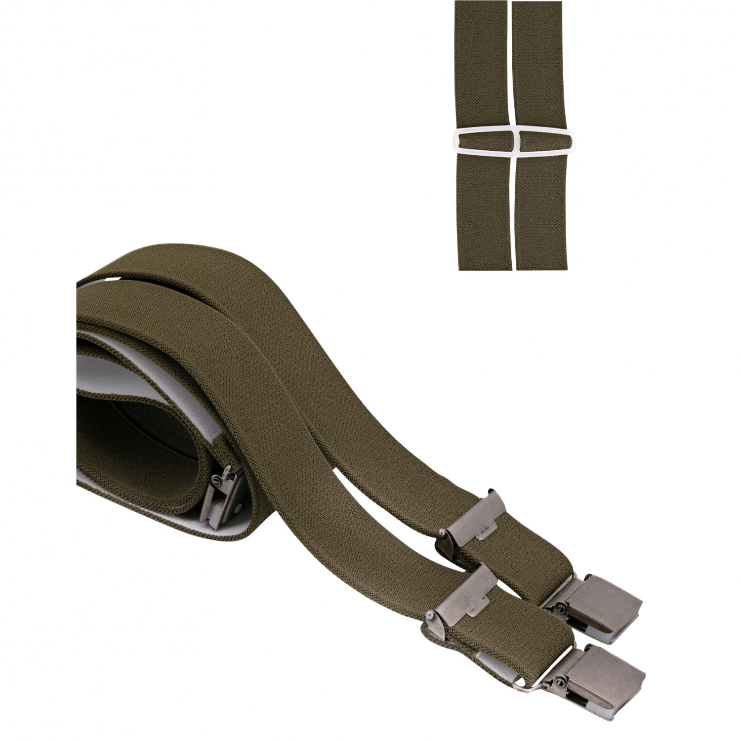 Luise Steiner Suspenders (olive)
