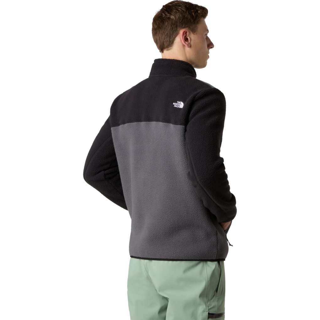 The North Face Yumiori Fleece Jacket Men - Anthracite Grey/TNF Black/Monument Grey