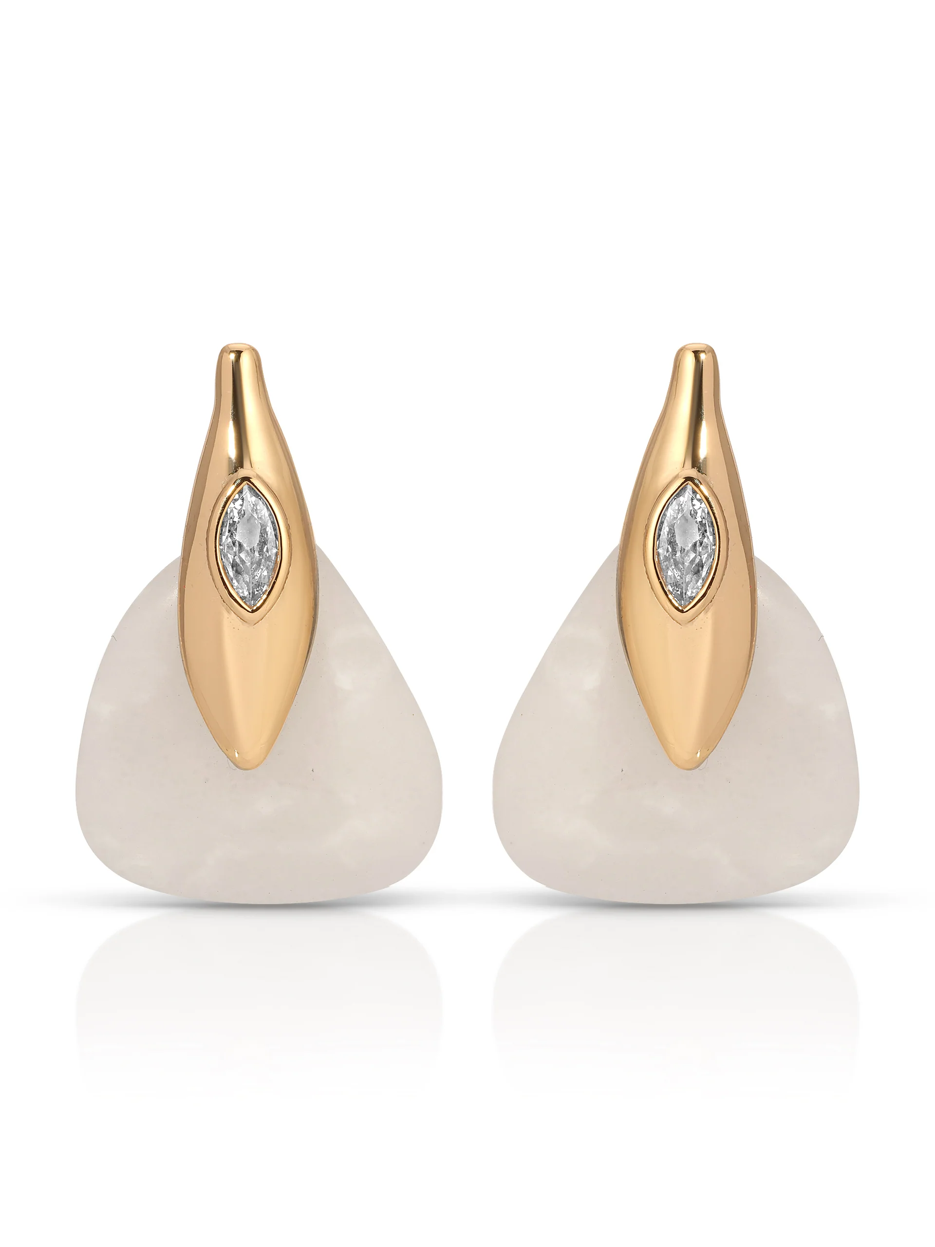 Solstice Earrings in Bone