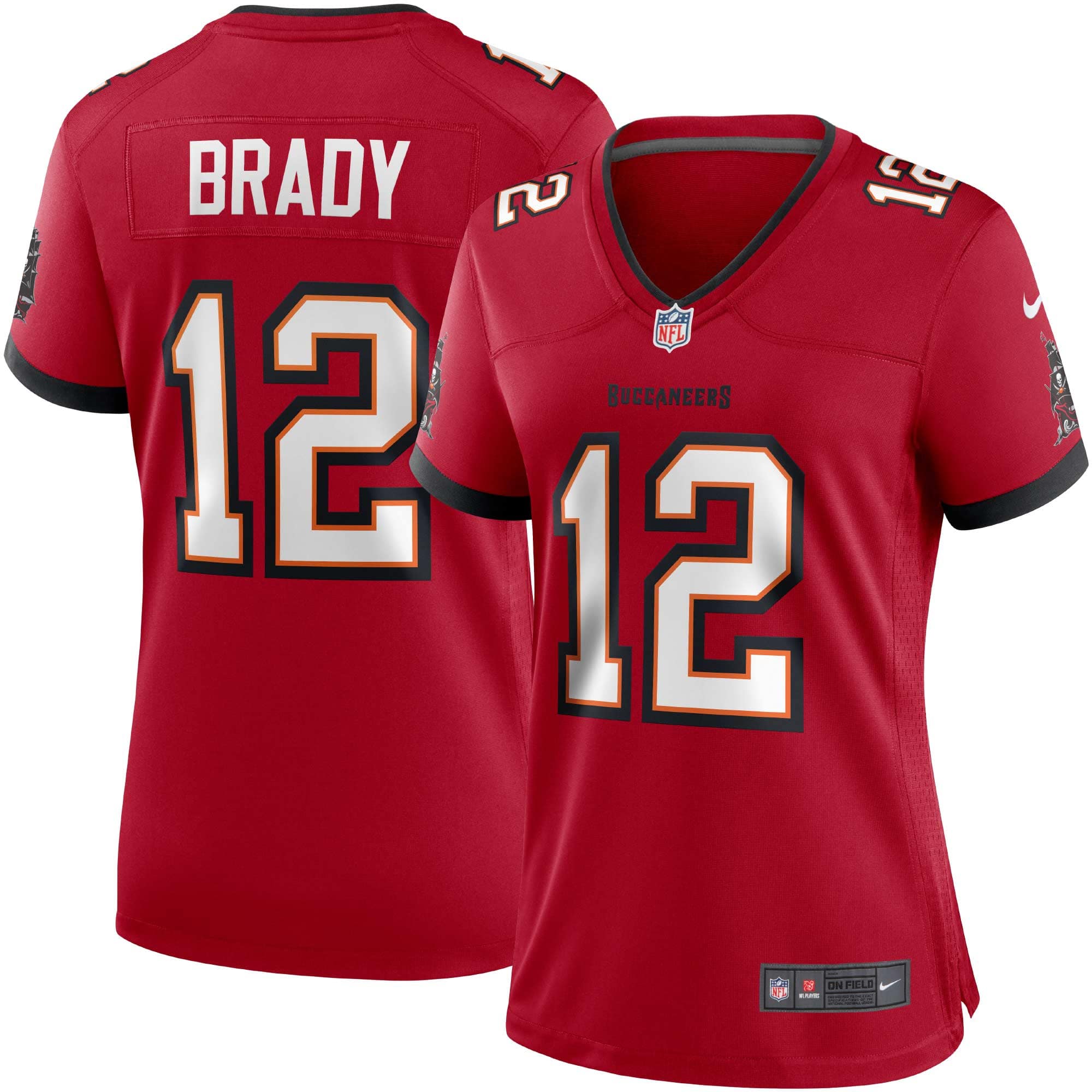 Tom Brady #12 Tampa Bay Buccaneers Nike Game NFL Jersey Red (WOMEN'S)