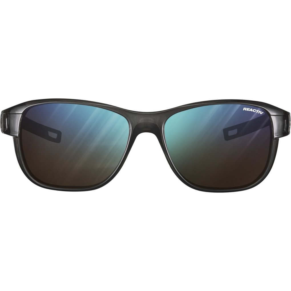 Julbo Camino M Sunglasses - Translucent Matt Black/Grey - Blue Flash Reactive 2-4