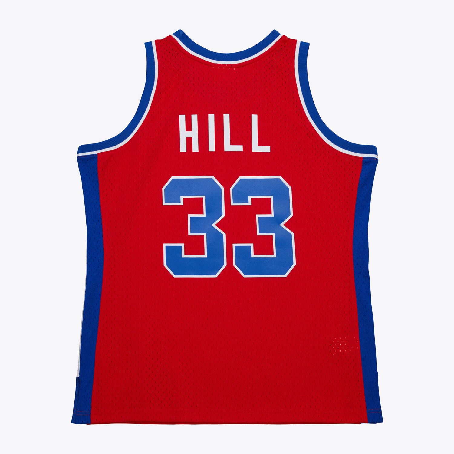 Grant Hill #33 Detroit Pistons 1994-95 Mitchell & Ness Swingman NBA Jersey Red