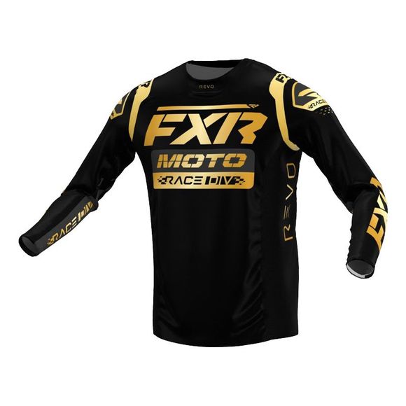 Cross fxr legend 2022 mx jersey - black / yellowRef: FXR0352
