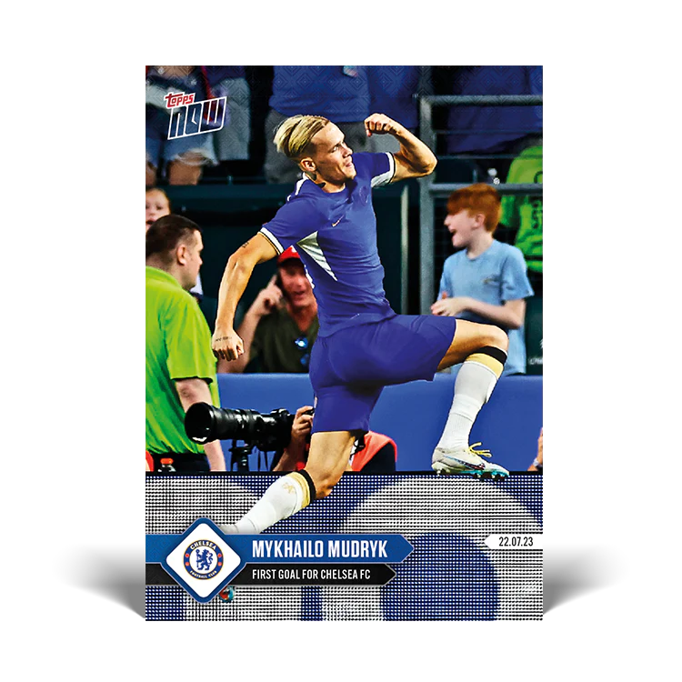 Topps UK - First goal for Chelsea FC - CHELSEA TOPPS NOW® Card #003