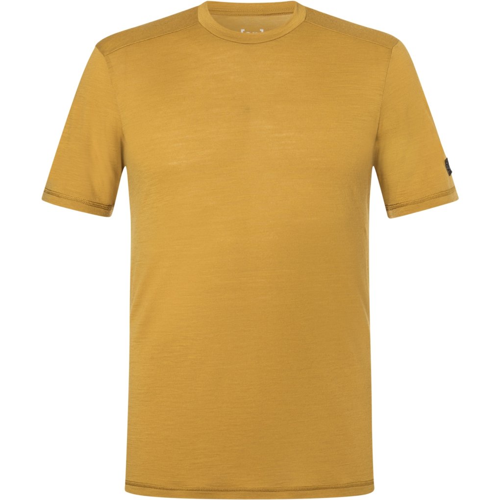 SUPER.NATURAL Essential Short Sleeve Men - Dried Tobacco