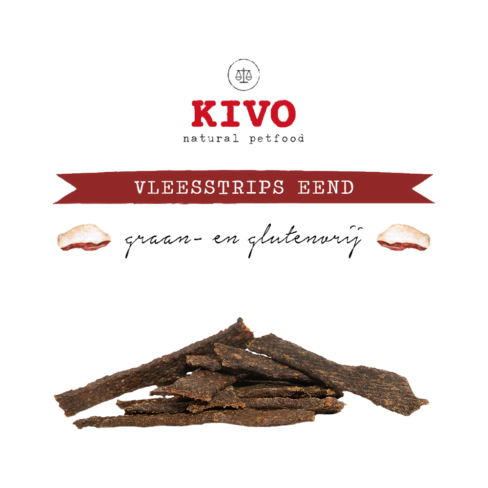 Kivo Meat Strips Deer - 125 g