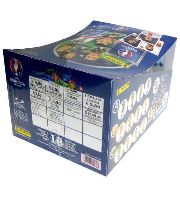 Panini EURO 2016 Superstars Box with 18 Packets