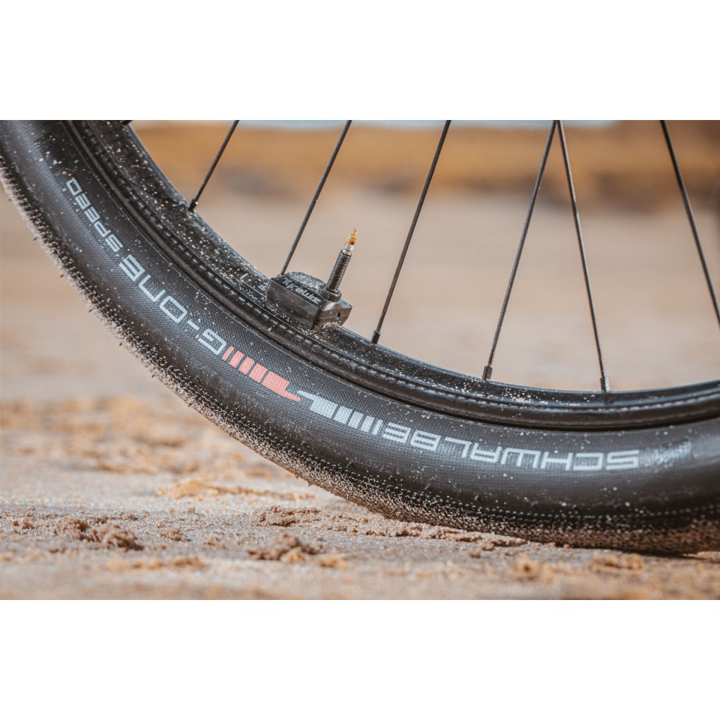 Schwalbe G-One Speed Folding Tire - Gravel | Performance | Addix | Race Guard | TLEasy - E-25 - 30-584 | black