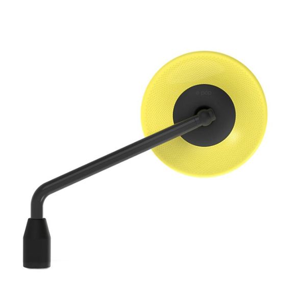 Rizoma E-POP universal rearview mirror (unit) Universal - YellowRef: RZ0892