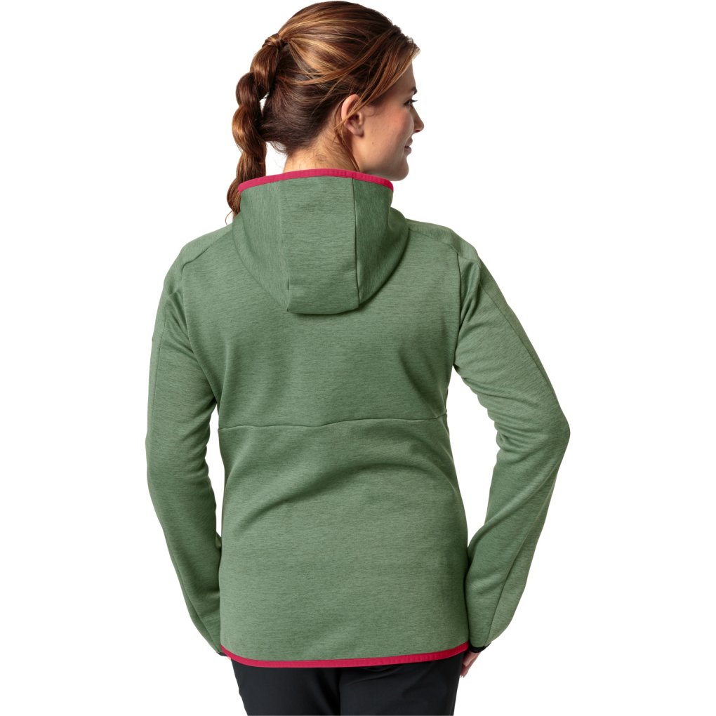 Vaude Valsorda Fleece Hoody Women - willow green