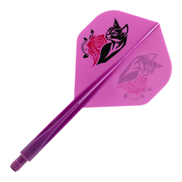 Condor AX Black Cat Purple Standard Flight Shaft System