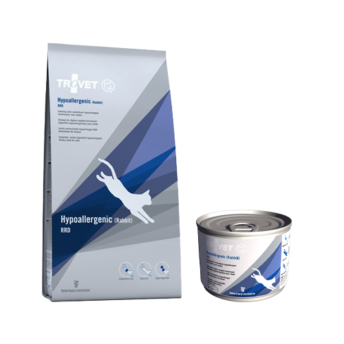 TROVET Hypoallergenic RRD (Rabbit) Cat - 2 x 2,5kg