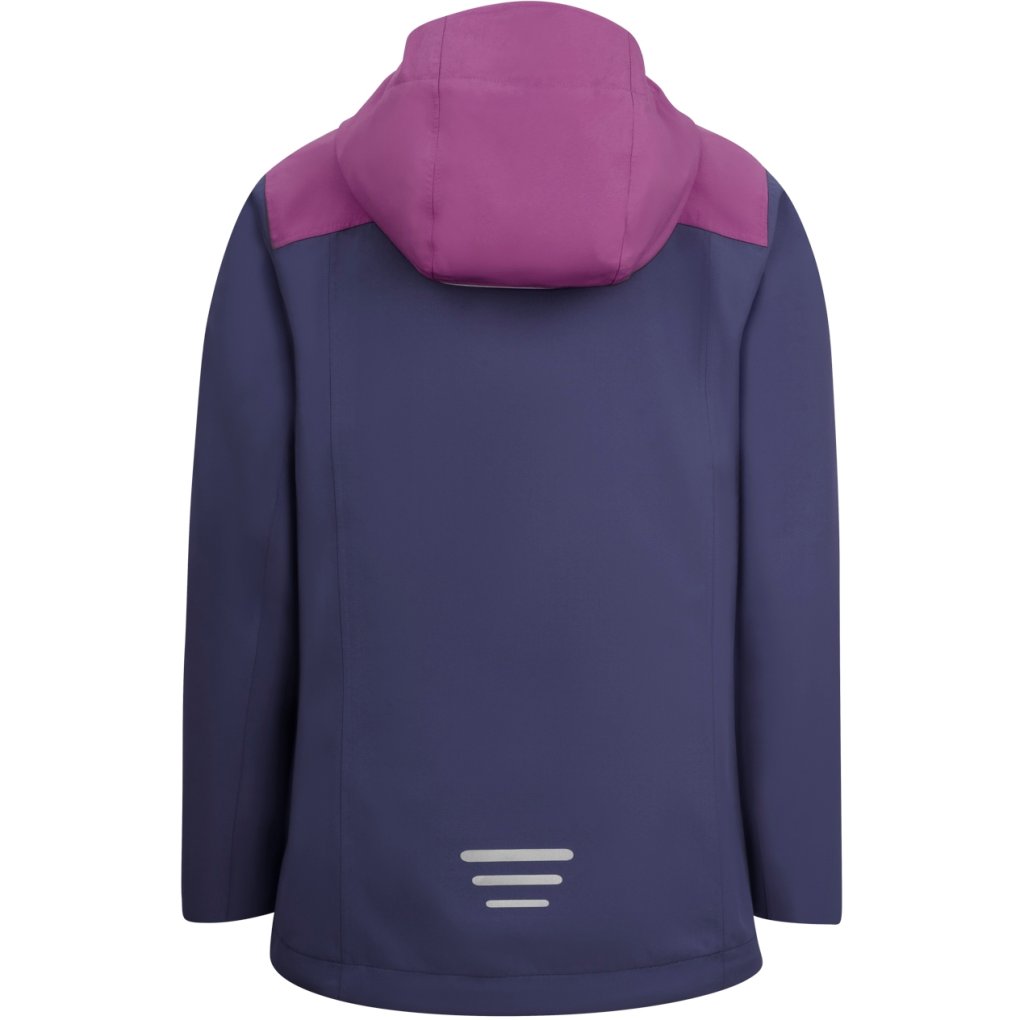 Trollkids Bergen Jacket Girls - Violet Blue/Mallow Pink