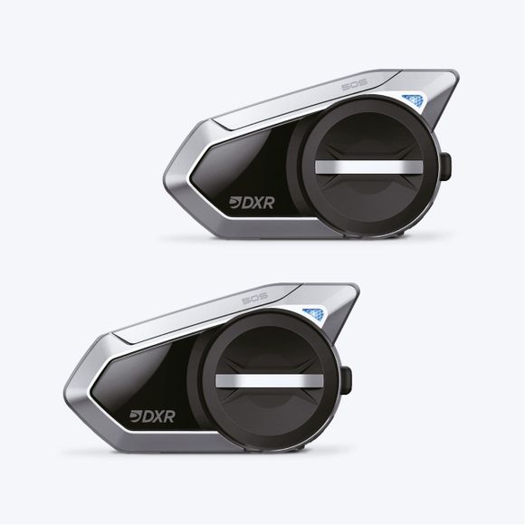 Intercom DXR BY SENA 50S - DUO - HARMAN KARDON - Noir / GrisRef : DXR1170