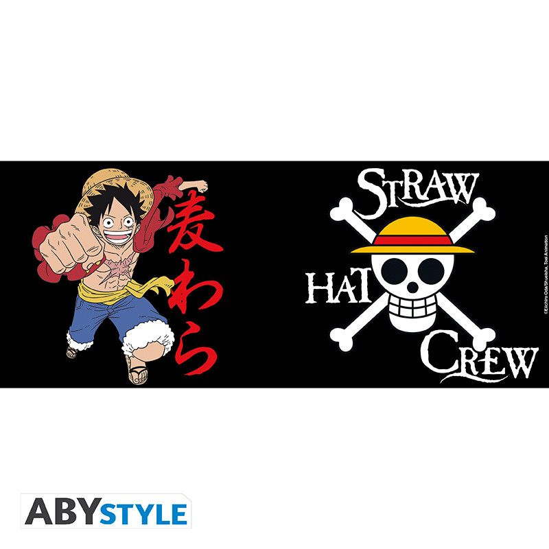 ONE PIECE Mug Luffy & Skull King Size