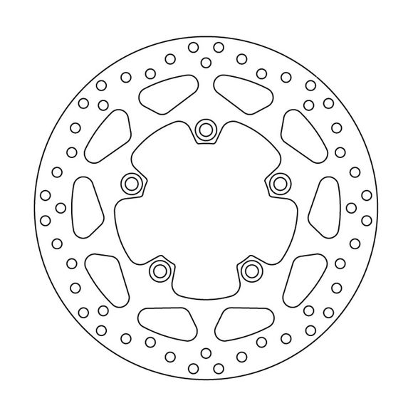 Brembo round fixed brake discRef: 68B407H5
