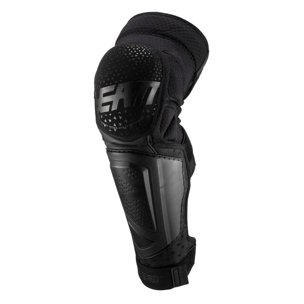 Leatt 3DF Hybrid EXT Knee and Shin Guards - black