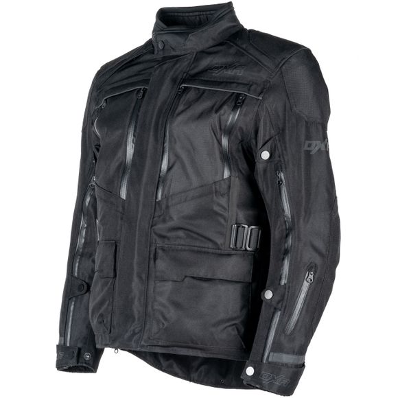 Dxr Cairo Motorcycle Jacket - BlackRef : DXR1011
