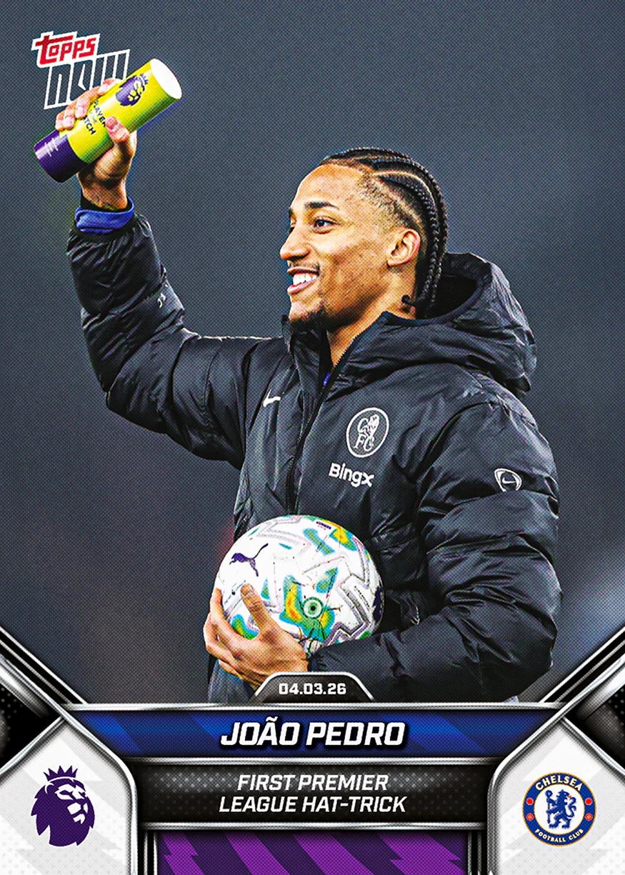 João Pedro - 2025-26 Premier League Topps NOW® - Card 152 - PR: 949