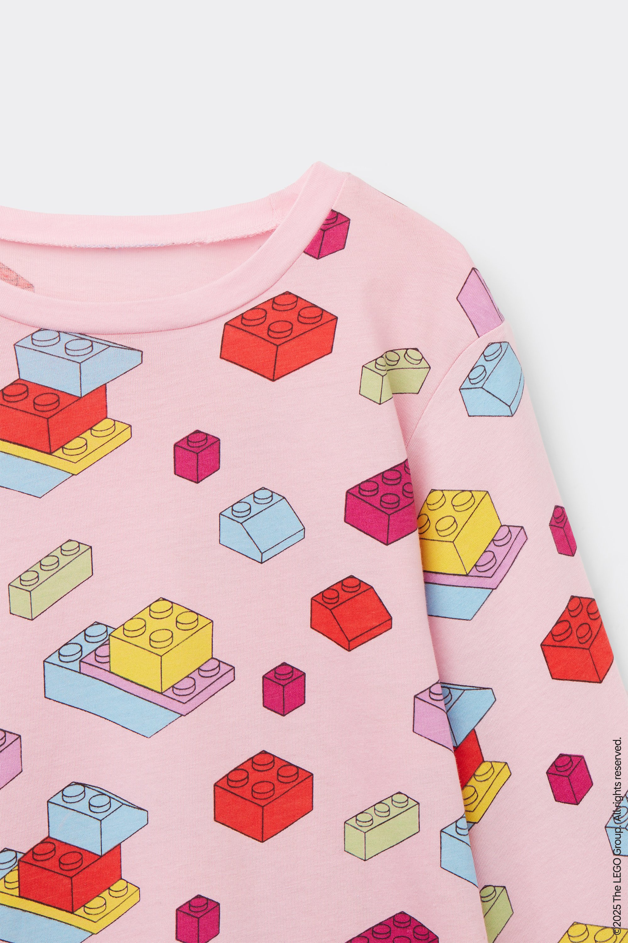 Girls’ Lego Print Cotton Nightgown