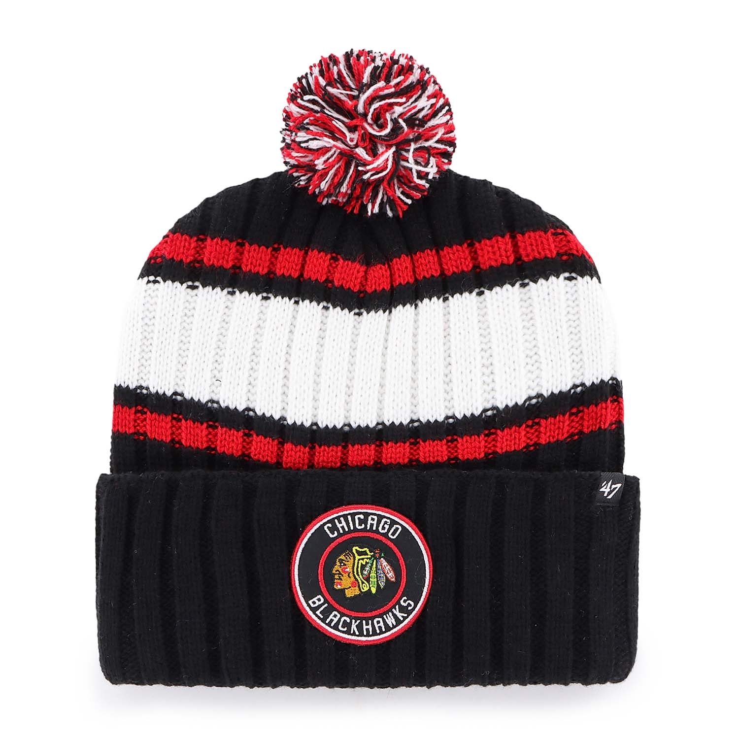 Chicago Blackhawks '47 Plateau NHL Knit Hat Black
