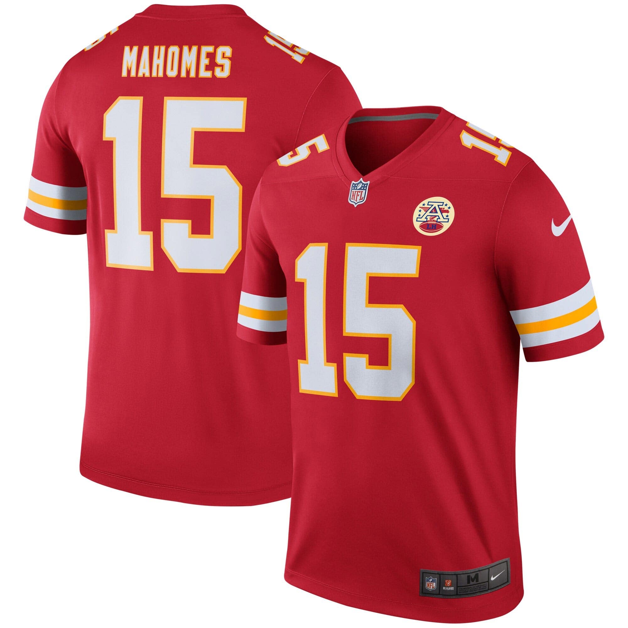 Patrick Mahomes #15 Kansas City Chiefs Nike Legend NFL Jersey Red