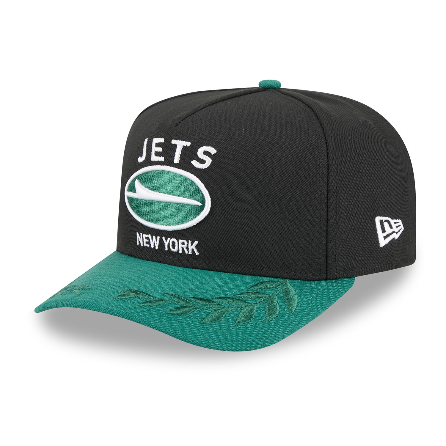 New York Jets 2025 NFL Draft New Era 9FIFTY A-Frame Snapback Cap Black