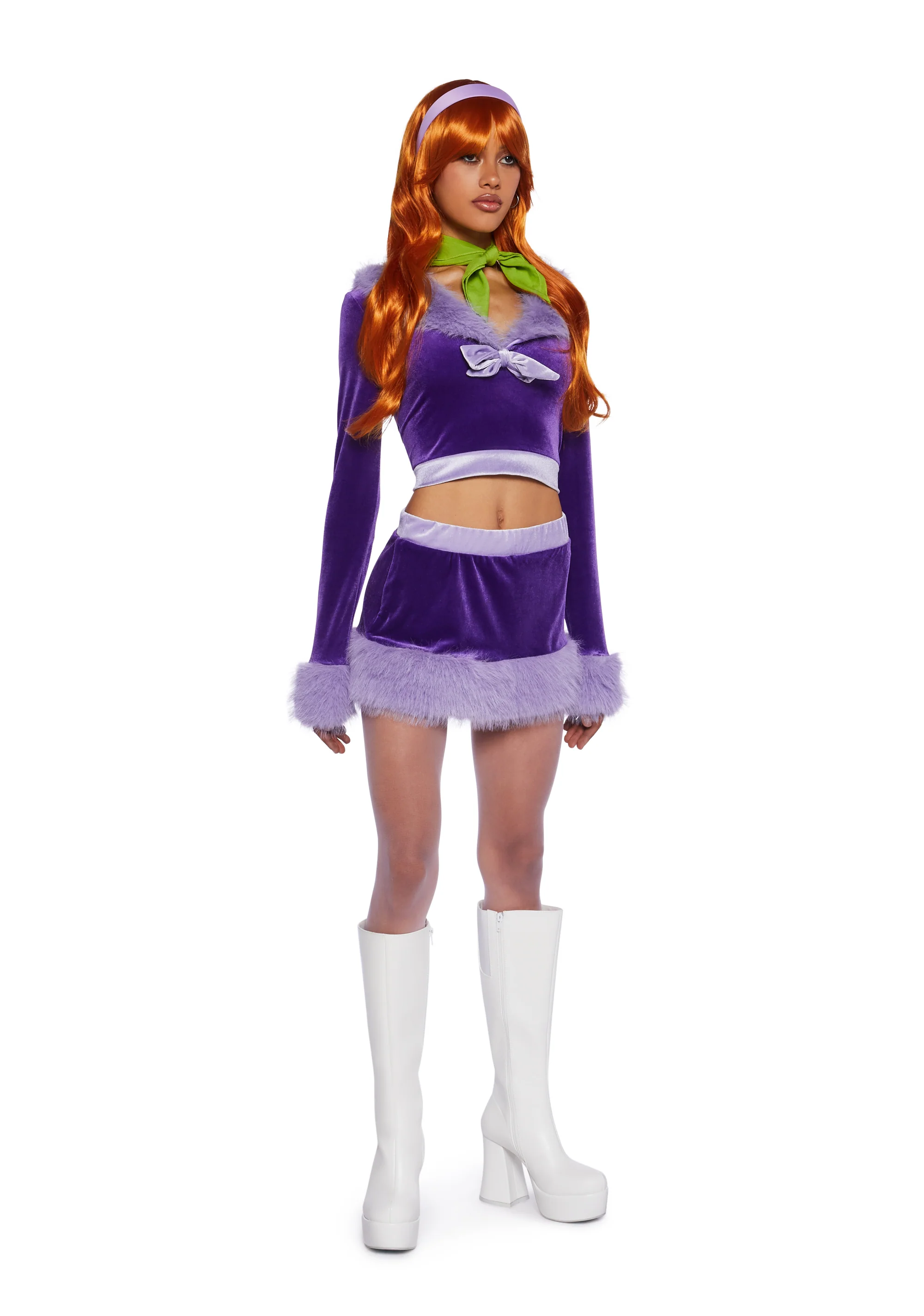 Mystery Crew Hottie Costume and Wig Set
