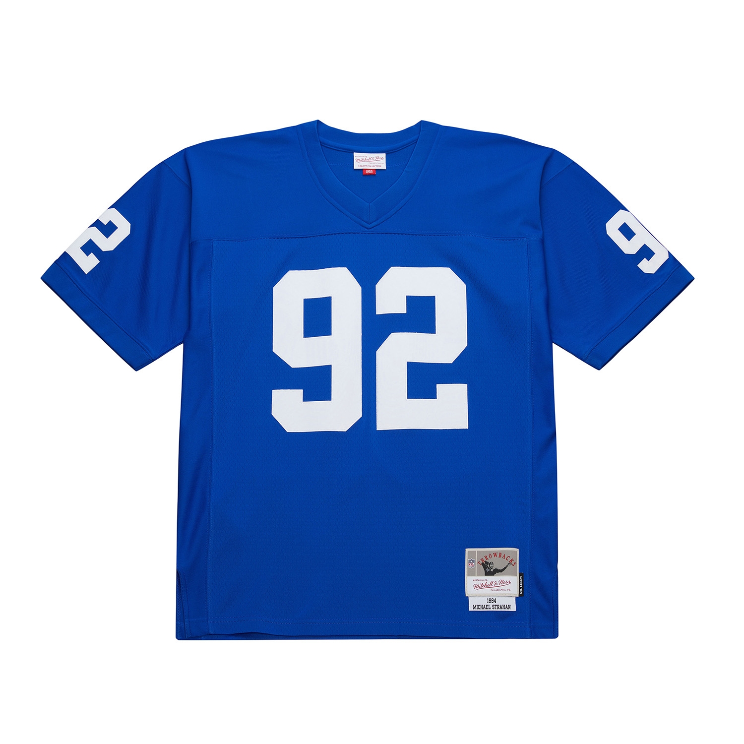 Michael Strahan #92 New York Giants 1994 Legacy Throwback NFL Jersey Blue