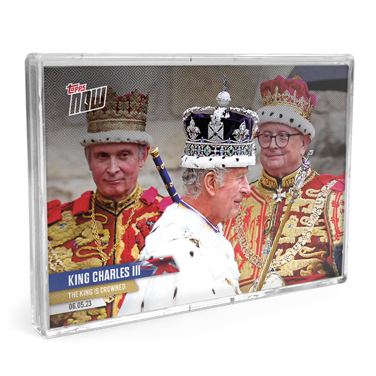 4 Card Bundle - CORONATION TOPPS NOW® #1-4