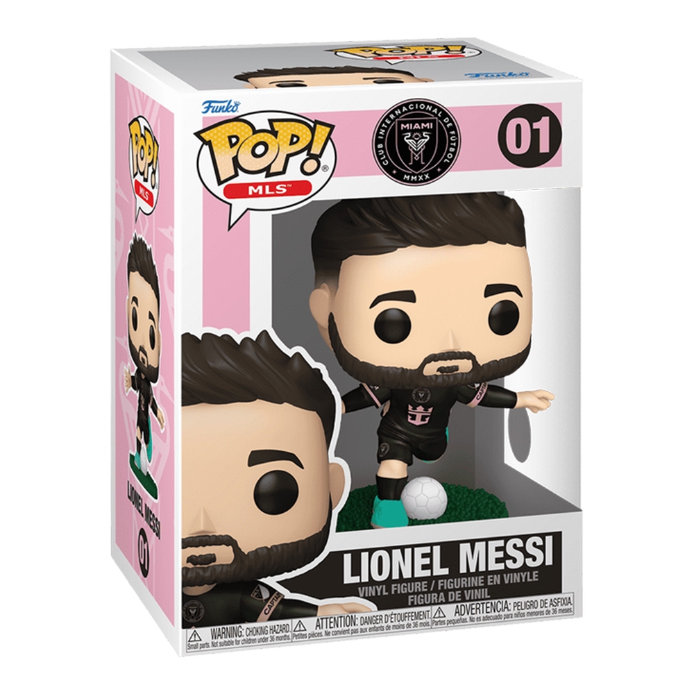 Funko POP! #01 Lionel Messi Inter Miami Vinyl MLS Figure
