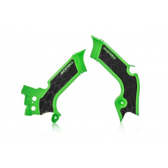 Acerbis x grip frame protector - Green / BlackRef: AE2933