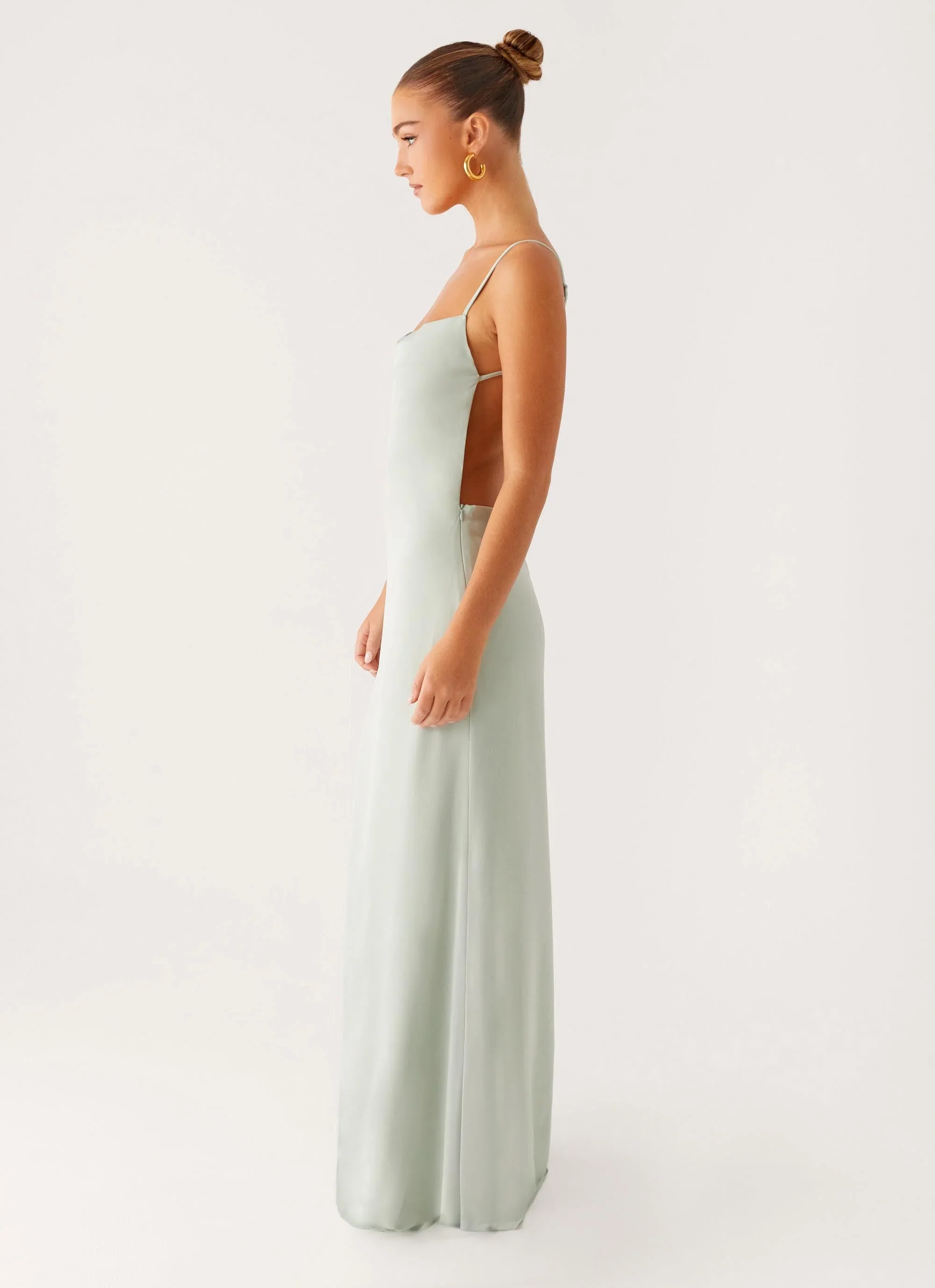 Yves Maxi Dress - Mint