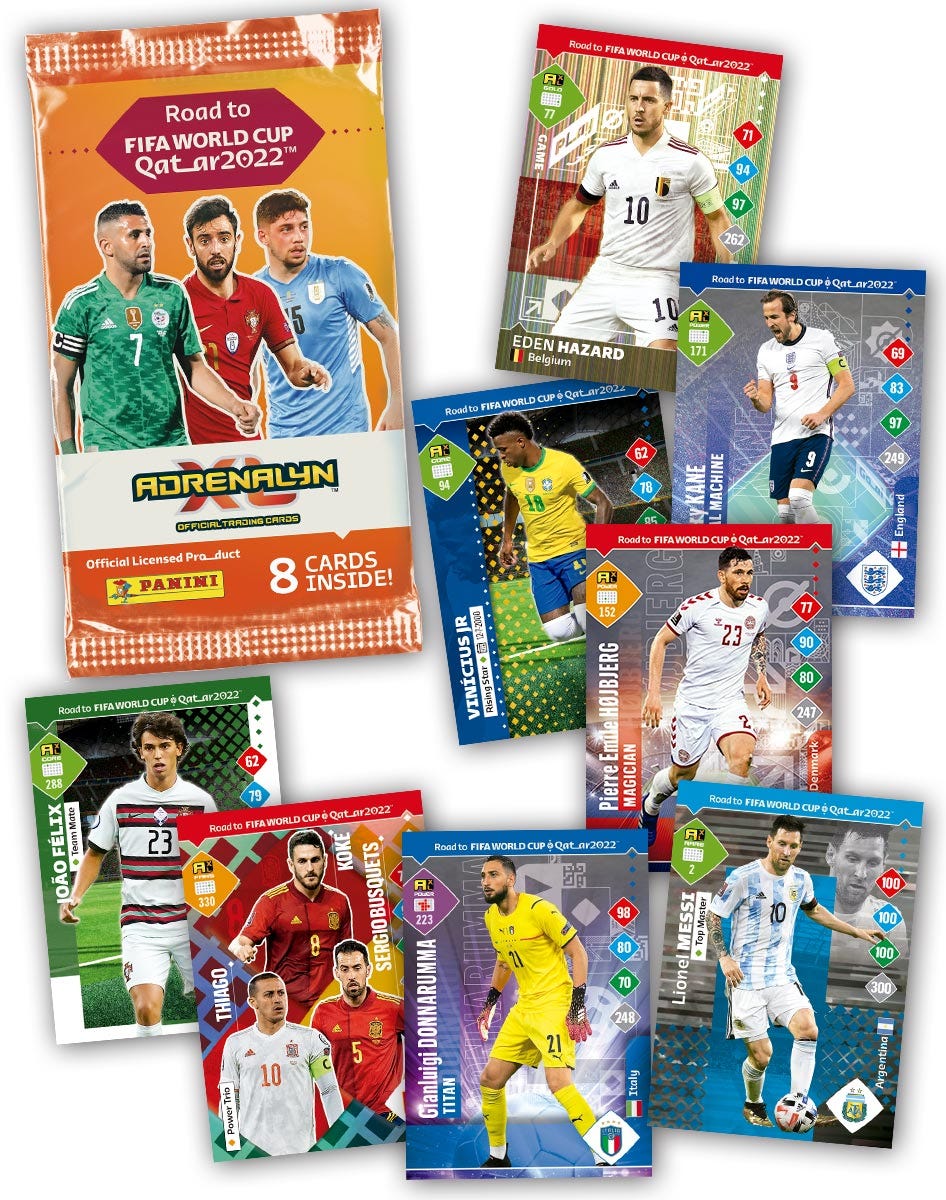 Road to FIFA World Cup 2022 Adrenalyn - Game Changers - missing cards