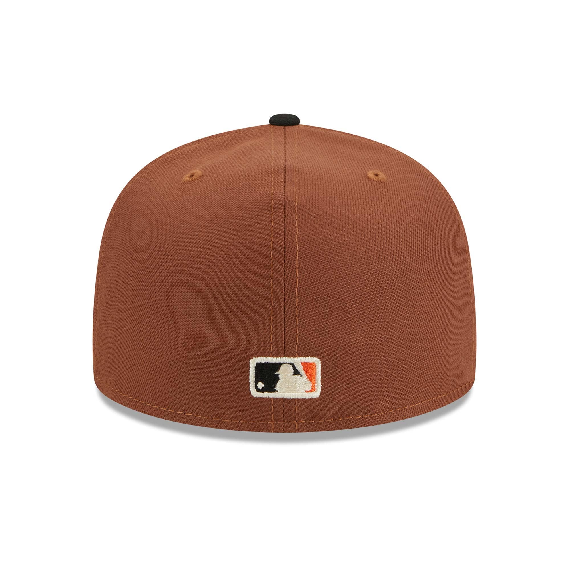 San Francisco Giants Harvest New Era 59FIFTY Fitted MLB Cap Brown
