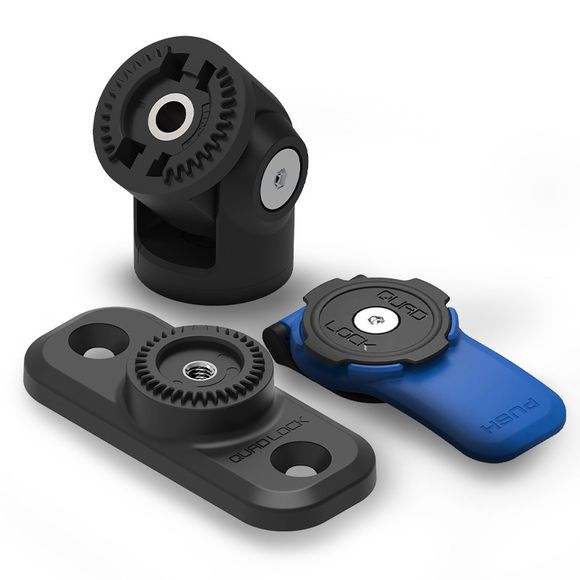 Smartphone support Quad Lock 360 scooter mounting kit - adapter baseRef: Qdl00037A / 3062764